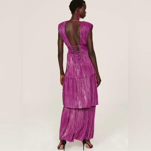 Sabina Musayev Deep Purple Maxi Dress - Picture 3 of 9